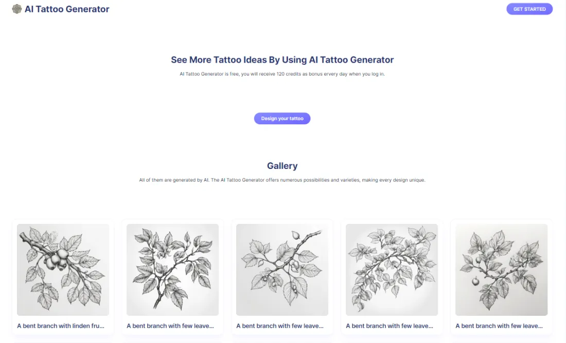 AI Tattoo Generator