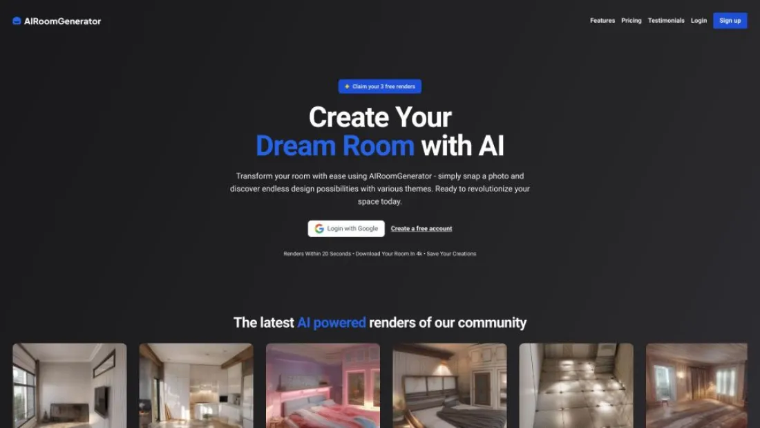 AI RoomGenerator