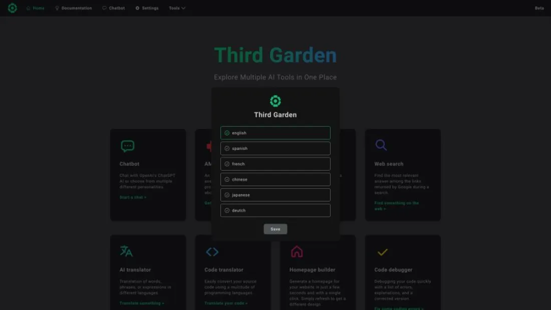 Third Garden AI