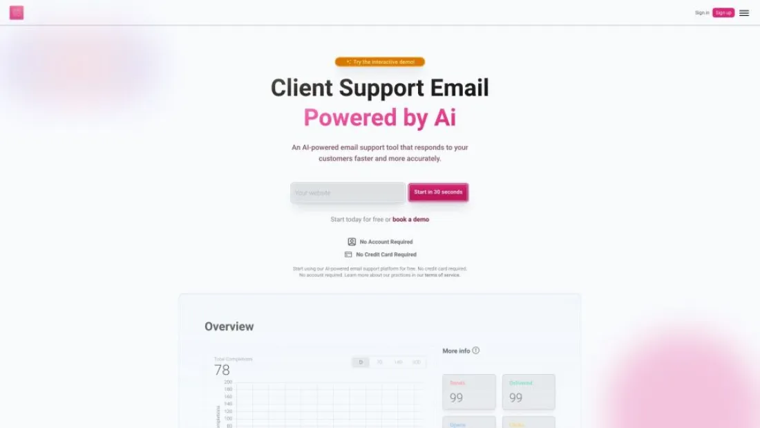 AI Support Email