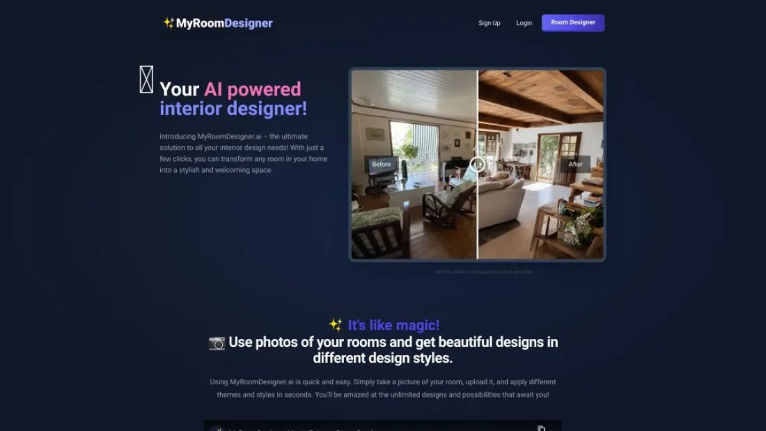 MyRoomDesigner AI