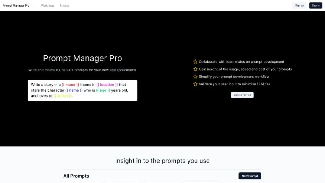 Prompt Manager Pro