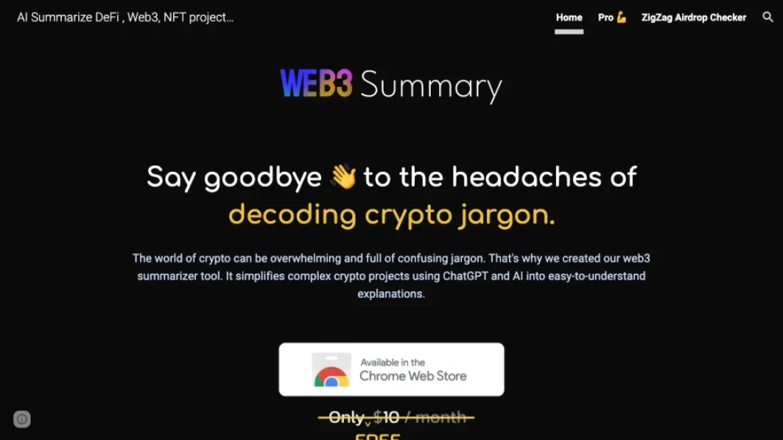 Web3 Summary