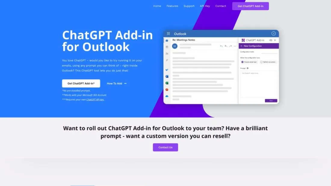 ChatGPT for Outlook