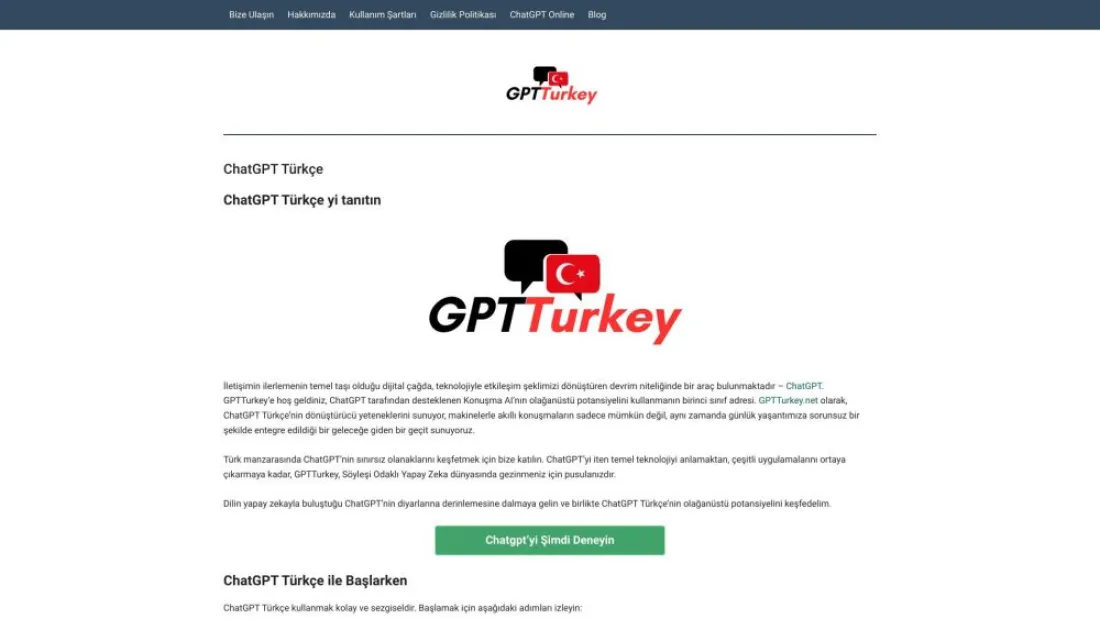 GPTTurkey