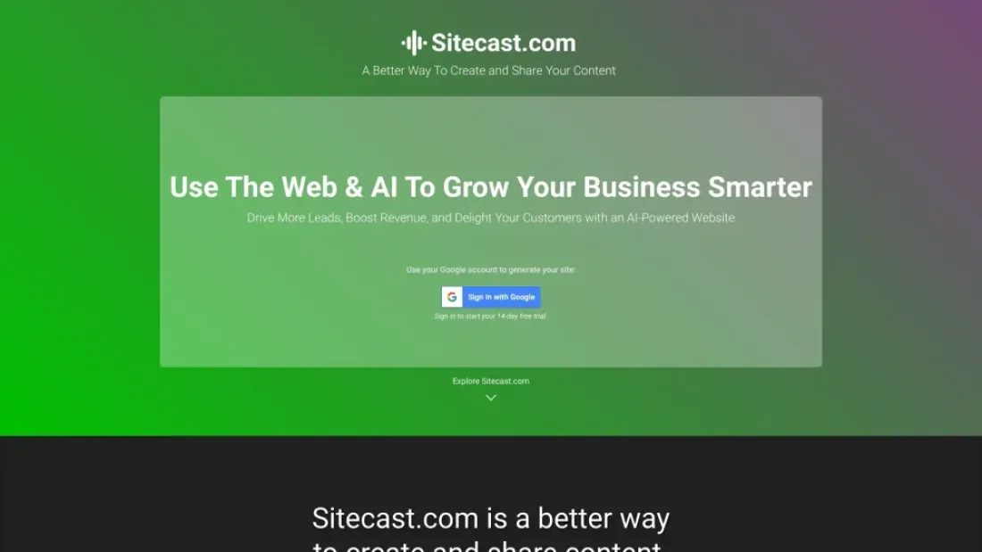 Sitecast AI