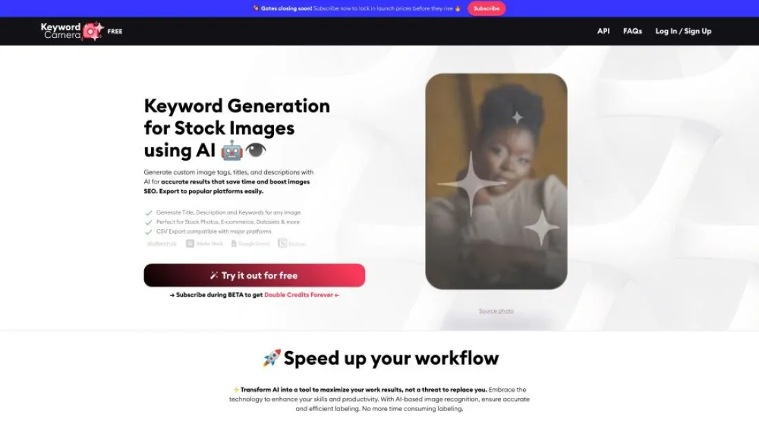 AI Keyword Camera