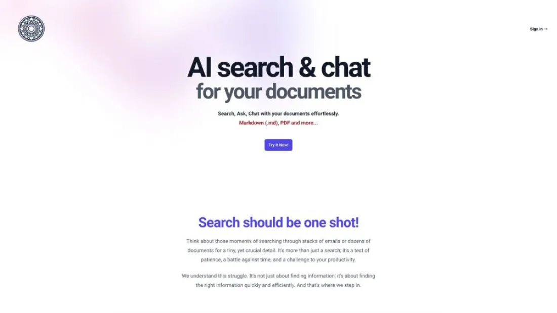 SearchMyDocs AI