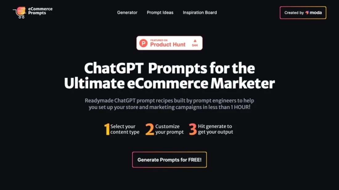 eCommerce Prompts