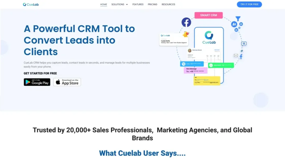 CueLab CRM