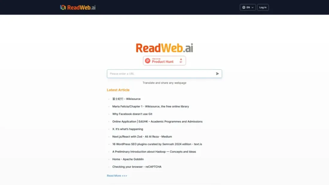 ReadWeb AI