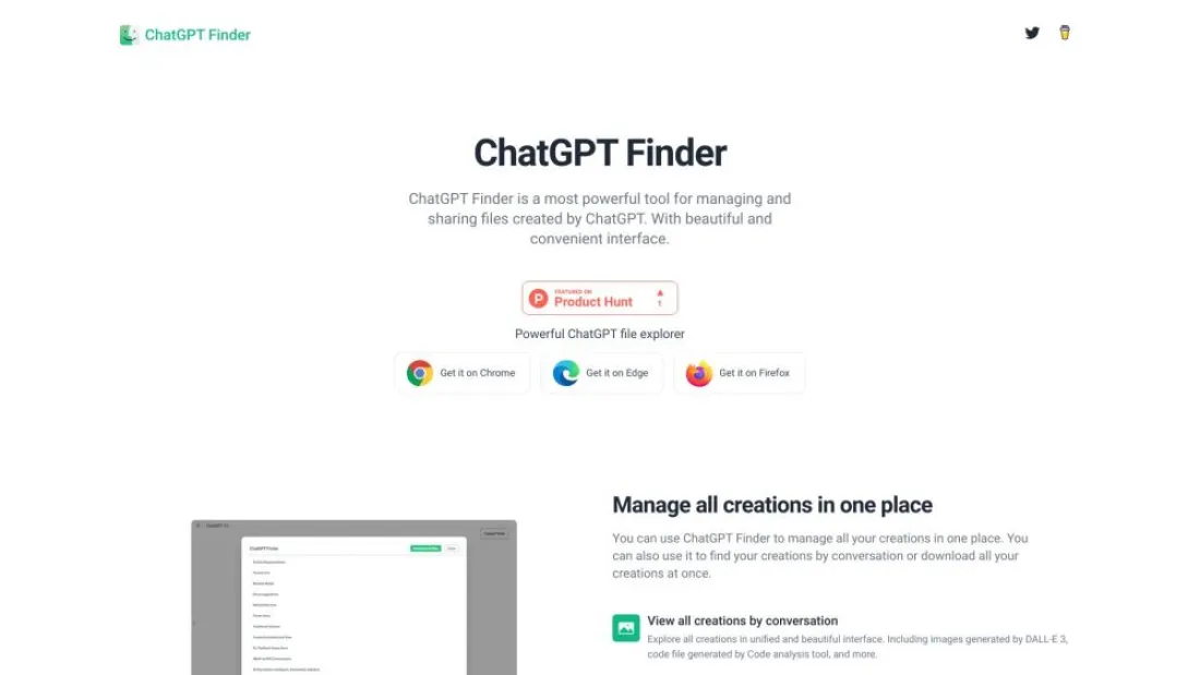 ChatGPT Finder