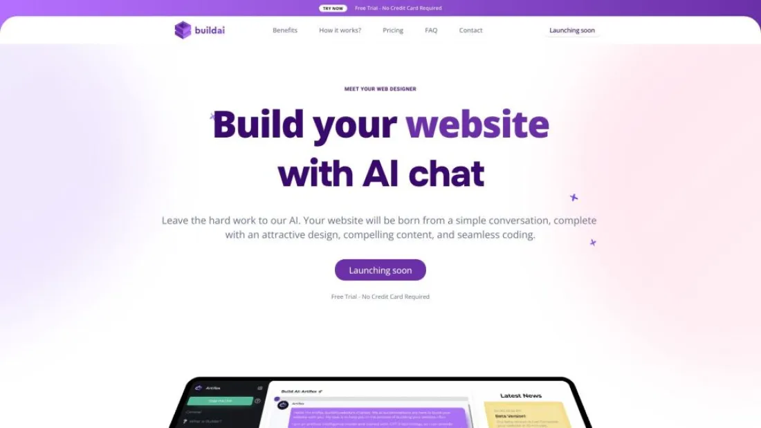 Build AI Website