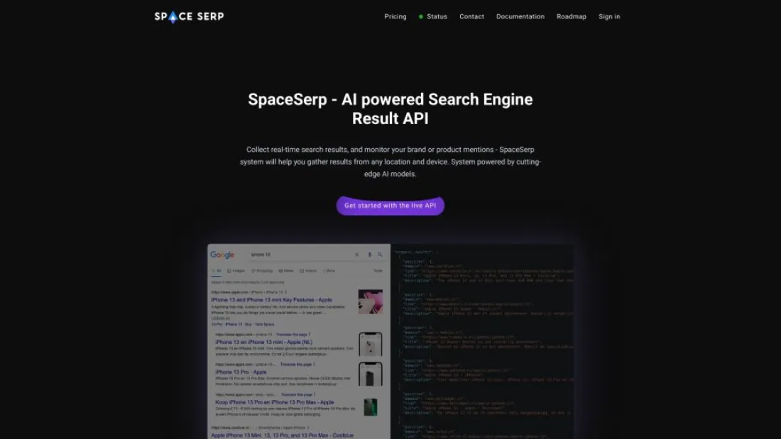 SpaceSerp