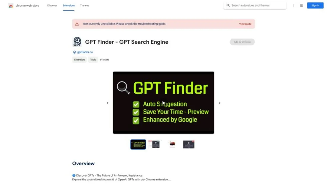 GPT Finder