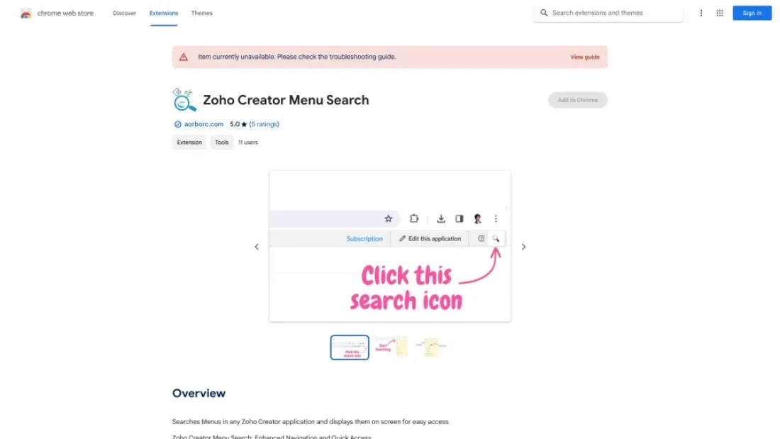 Zoho Search