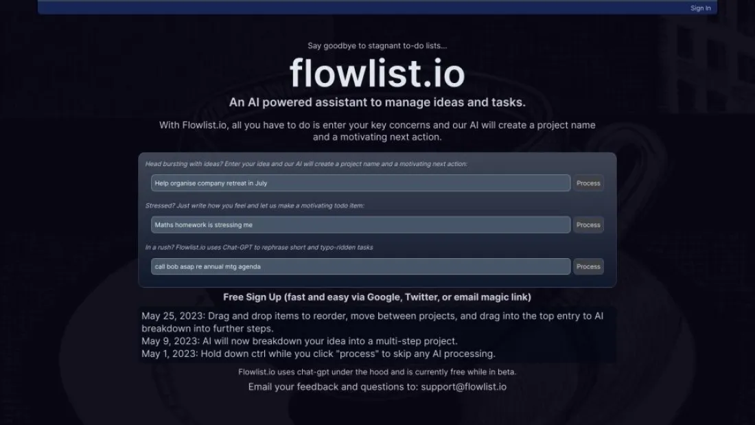 Flowlist AI