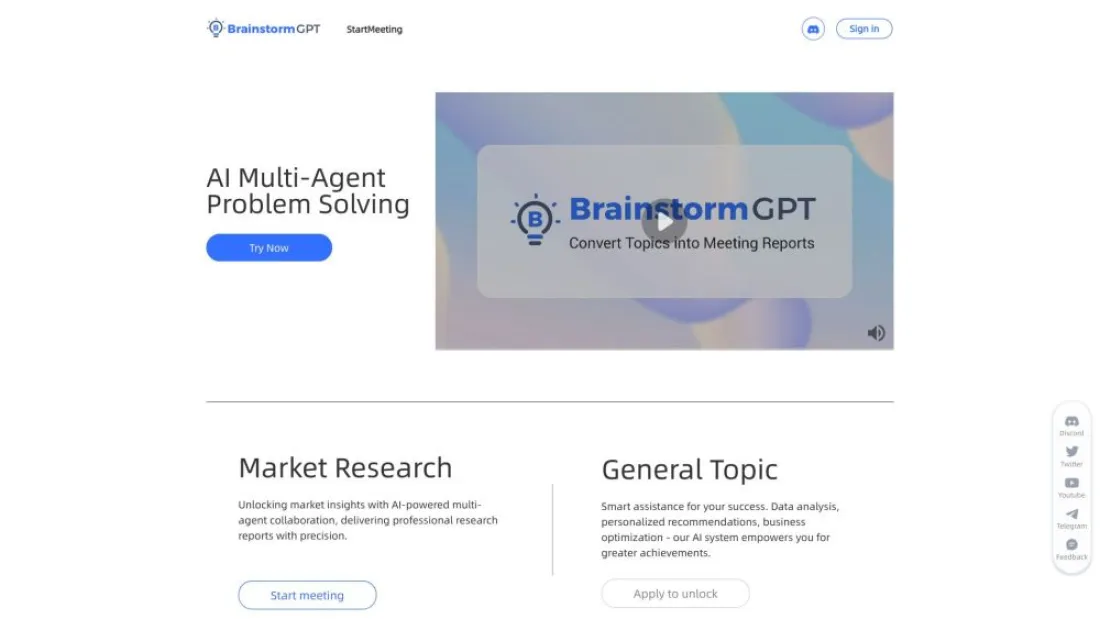 BrainstormGPT AI