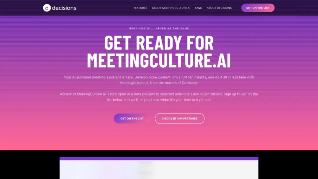 MeetingCulture AI