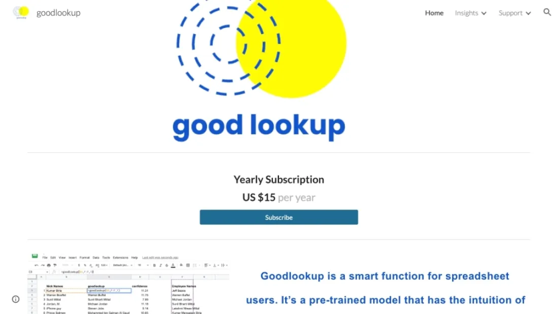 Goodlookup