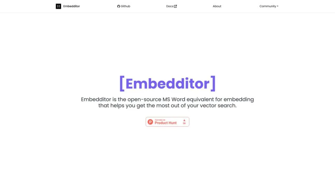 Embedditor AI