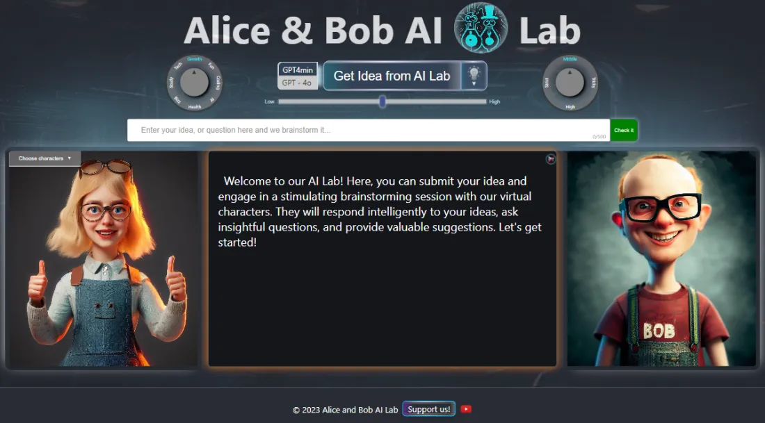 Alice Bob AI