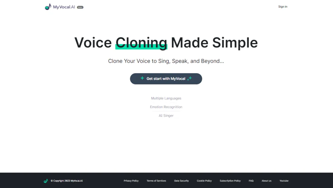 MyVocal AI