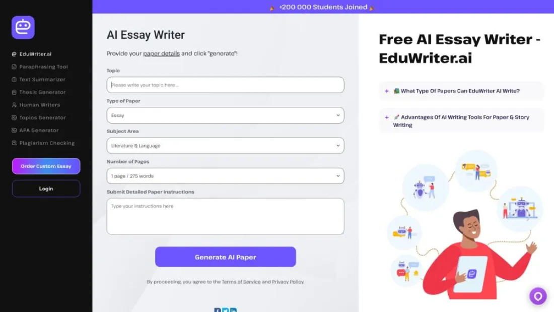 EduWriter AI