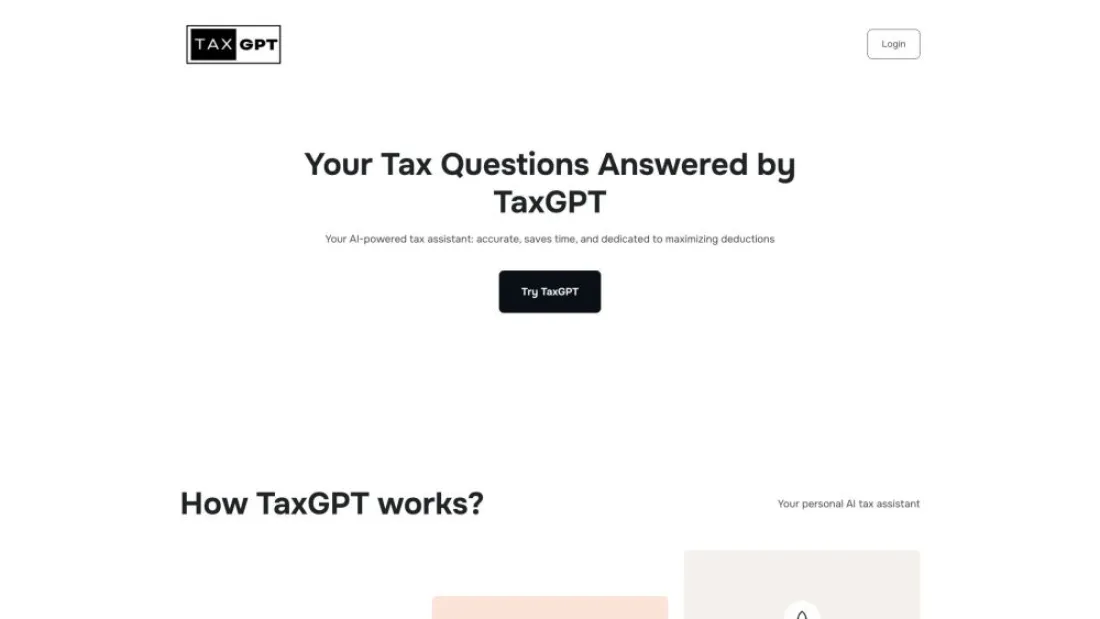 TaxGPT AI