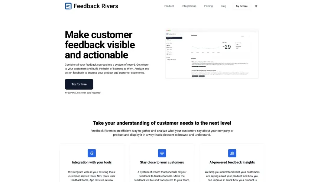 Feedback Rivers