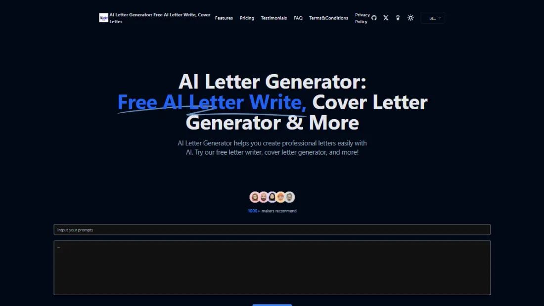 AI Letter Generator