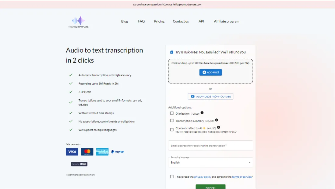 Transcriptmate