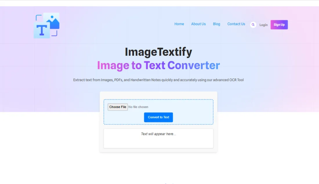 ImageTextify