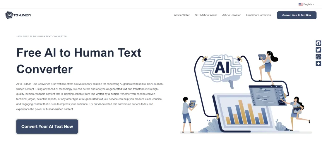 AI to Human Text Converter