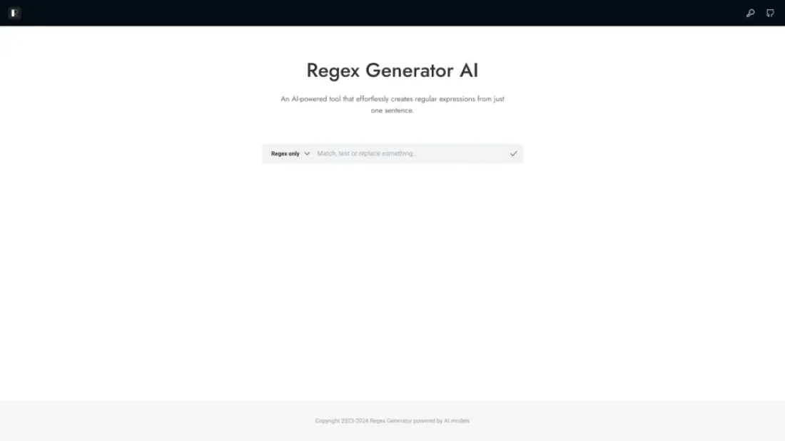 Regex Generator AI