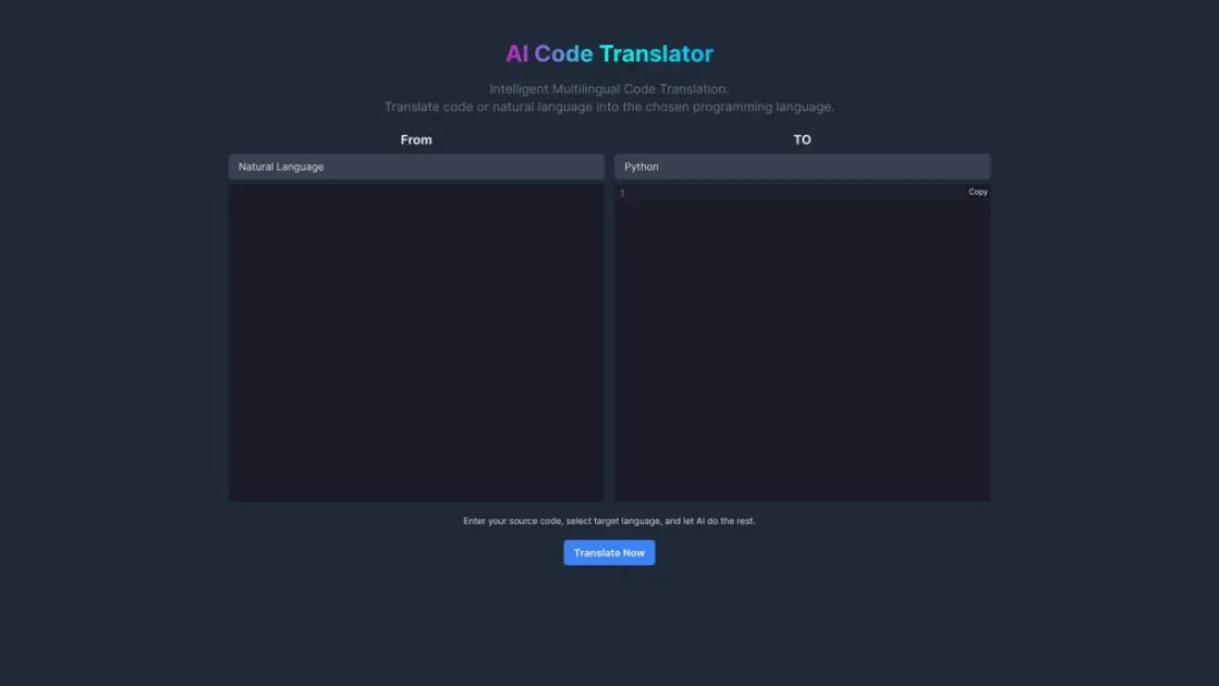 AI Code Translator