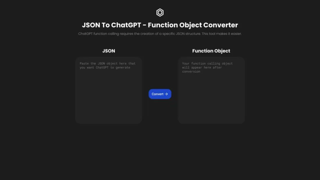 JSON To ChatGPT