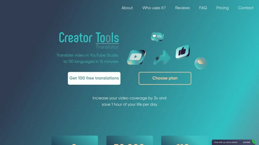 Creator Tools Translator